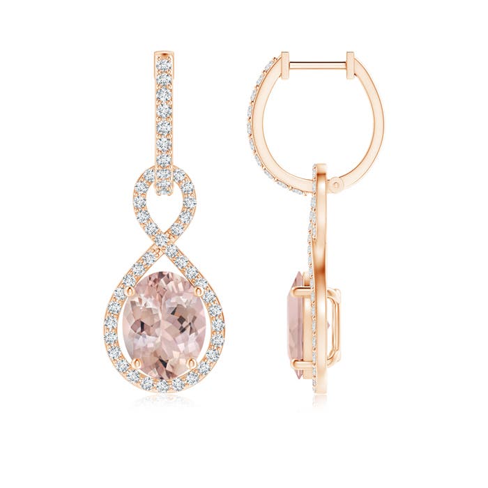 AA - Morganite / 3.93 CT / 14 KT Rose Gold