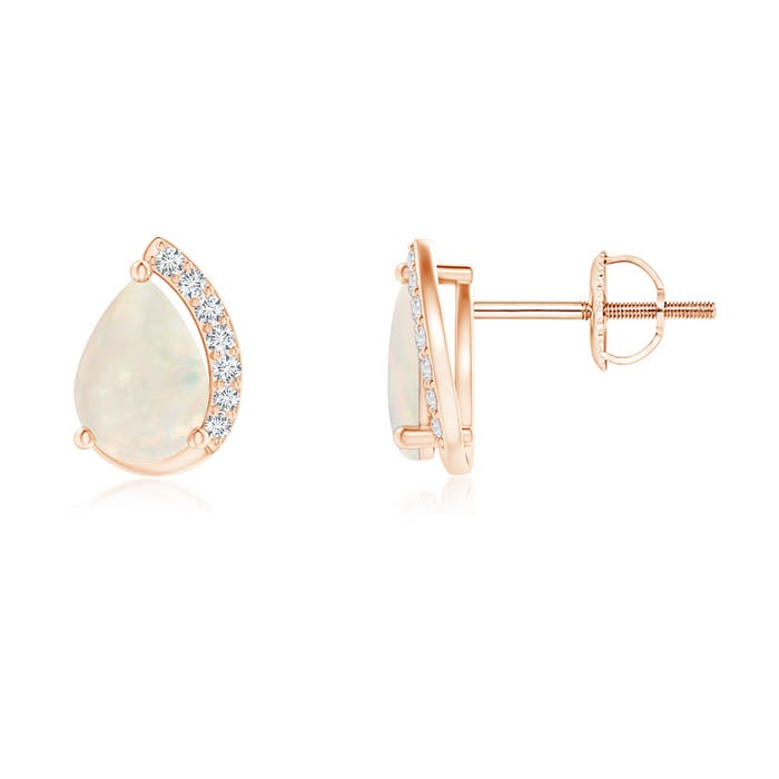 A - Opal / 0.92 CT / 14 KT Rose Gold