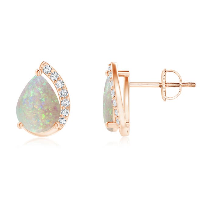 AAA - Opal / 1.5 CT / 14 KT Rose Gold