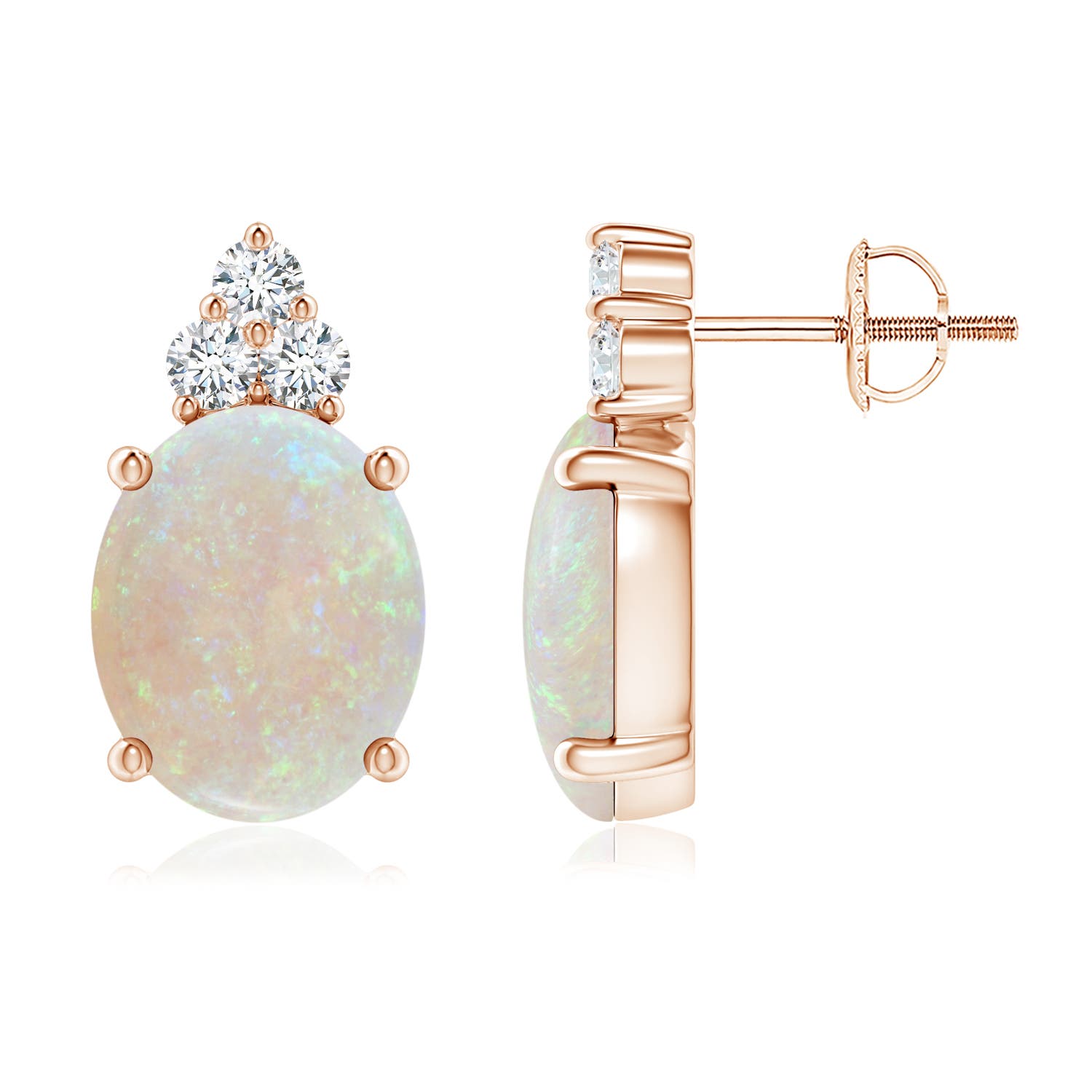 AA - Opal / 3.16 CT / 14 KT Rose Gold