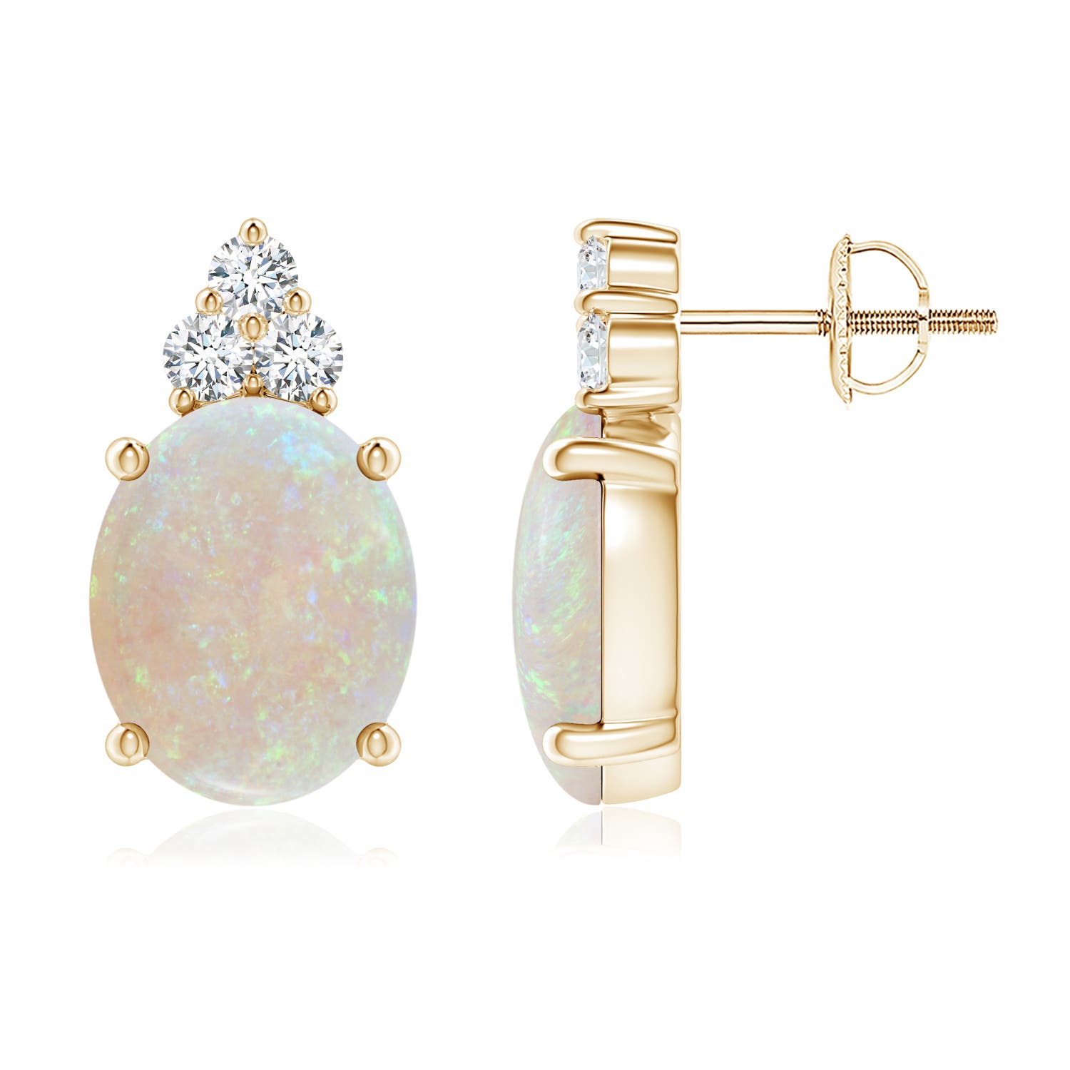 AA - Opal / 3.16 CT / 14 KT Yellow Gold