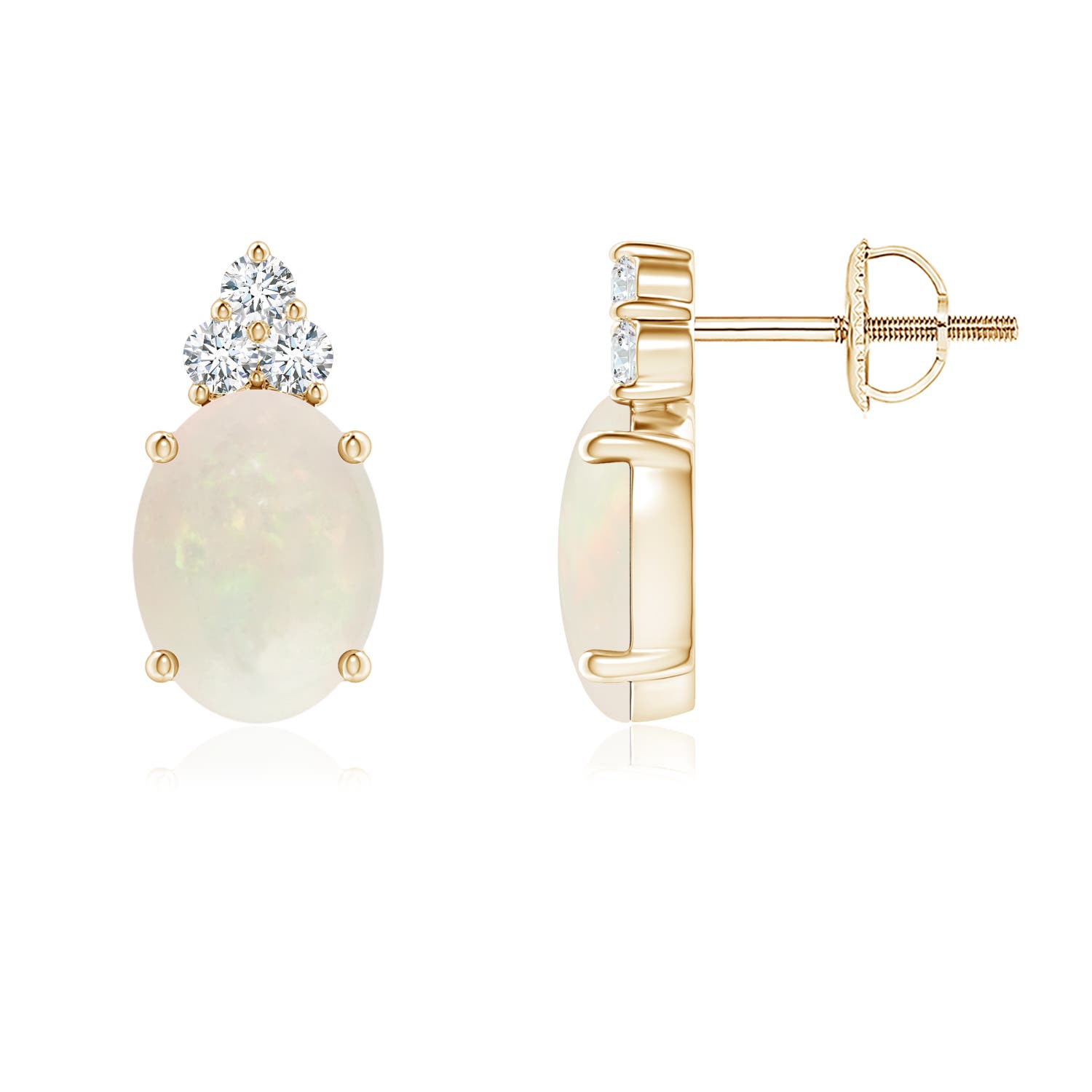 A - Opal / 1.75 CT / 14 KT Yellow Gold