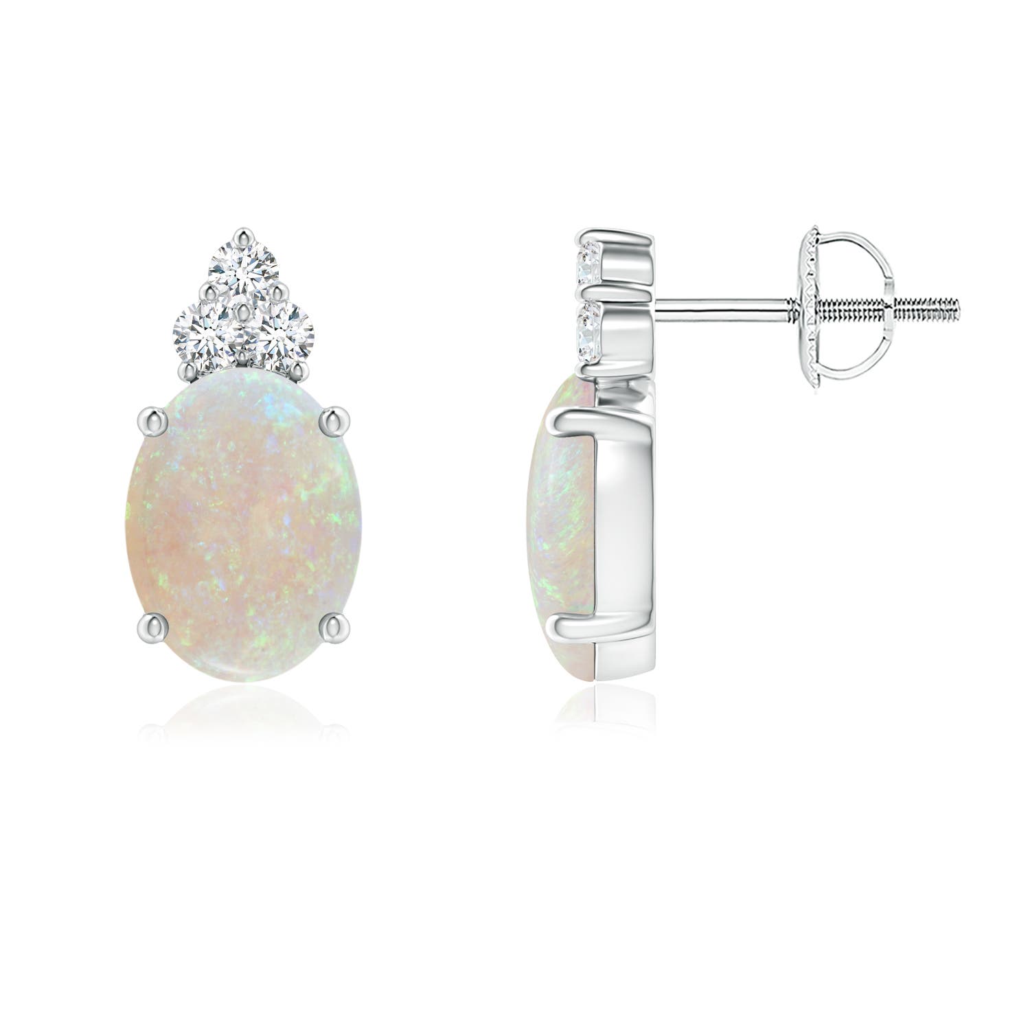 AA - Opal / 1.75 CT / 14 KT White Gold