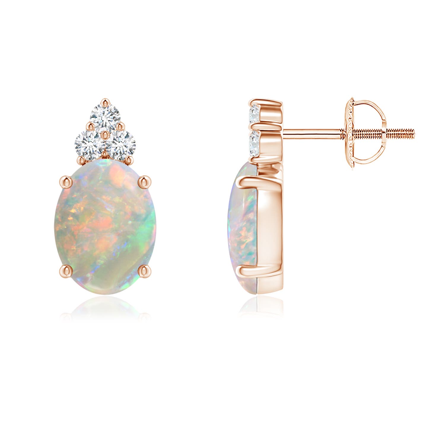 AAAA - Opal / 1.75 CT / 14 KT Rose Gold