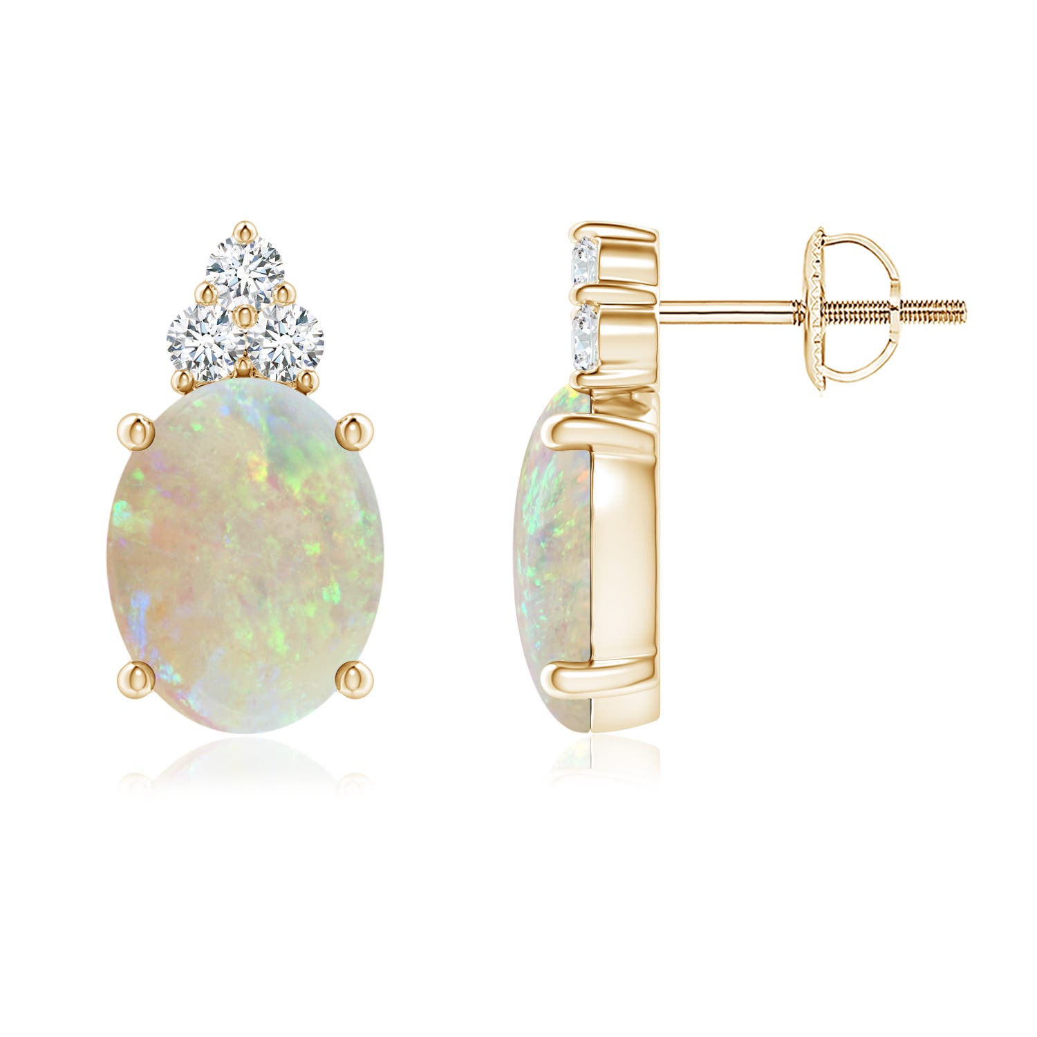 AAA - Opal / 2.41 CT / 14 KT Yellow Gold