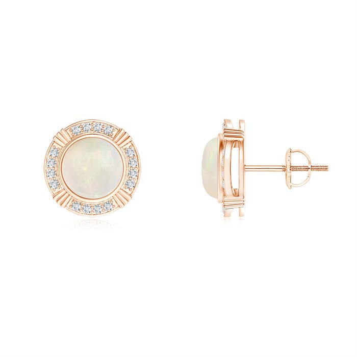 A - Opal / 1.16 CT / 14 KT Rose Gold