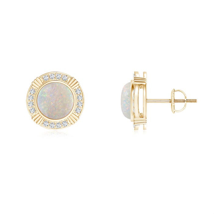 AA - Opal / 1.16 CT / 14 KT Yellow Gold