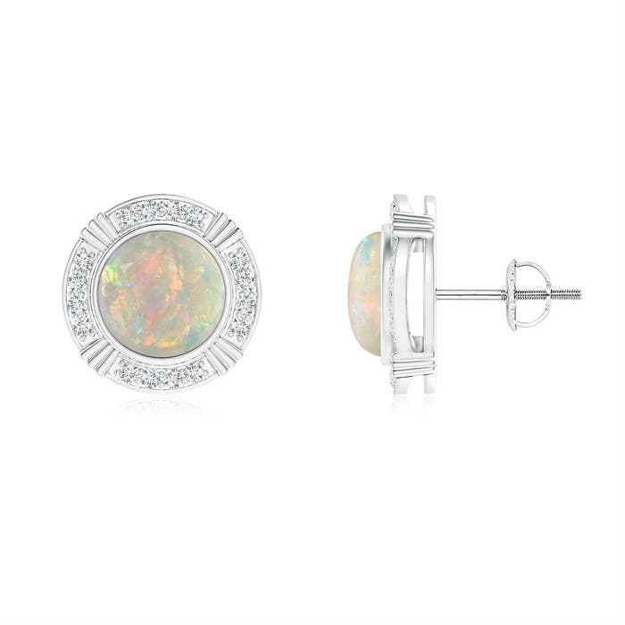 AAAA - Opal / 1.69 CT / 14 KT White Gold