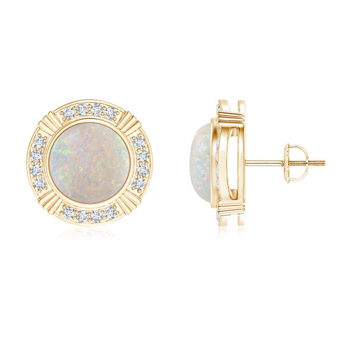 AA - Opal / 2.56 CT / 14 KT Yellow Gold