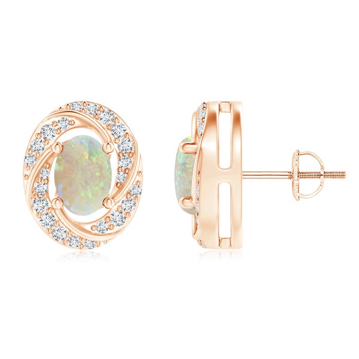 AAA - Opal / 1.28 CT / 14 KT Rose Gold