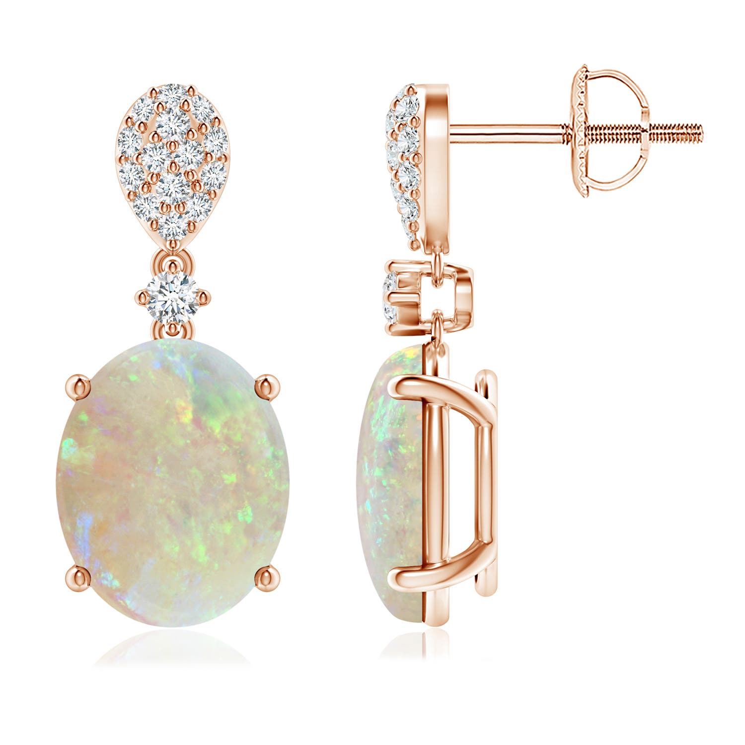 AAA - Opal / 3.18 CT / 14 KT Rose Gold