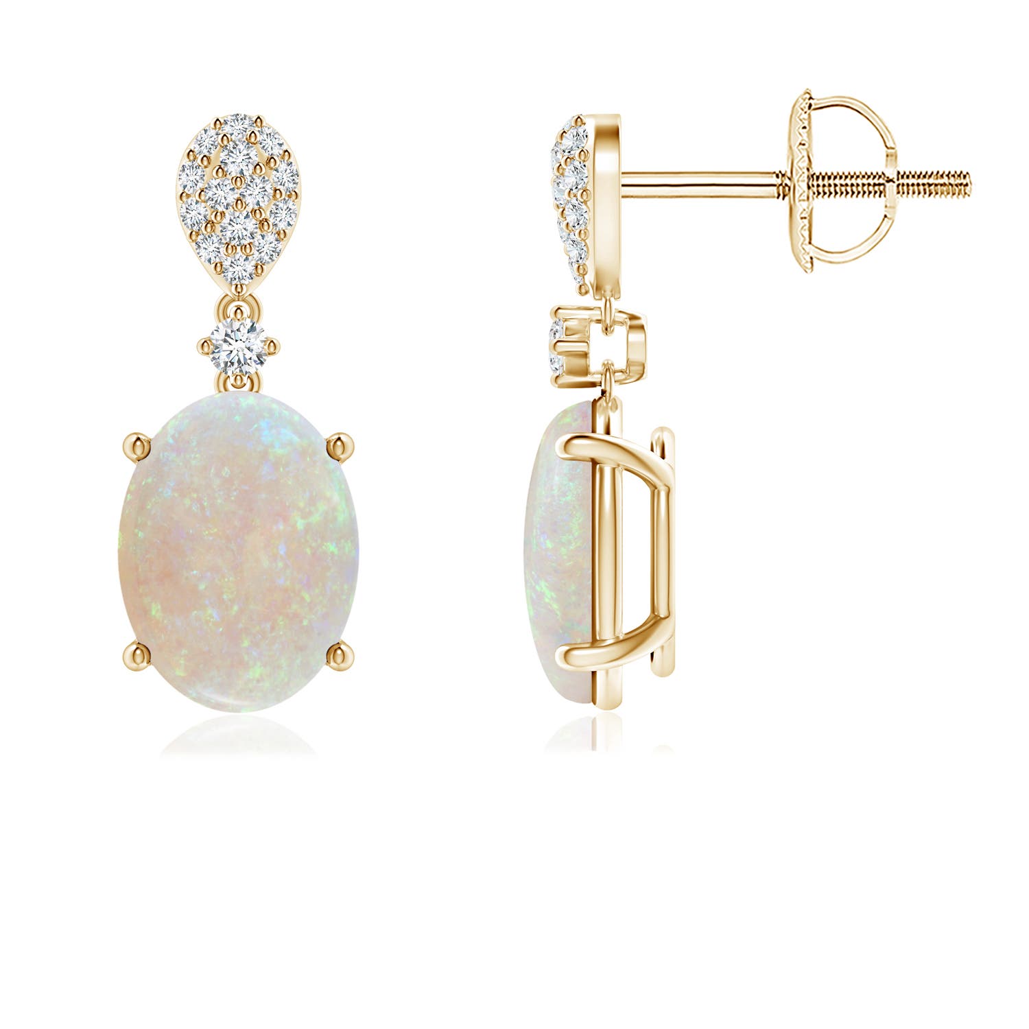 AA - Opal / 1.77 CT / 14 KT Yellow Gold