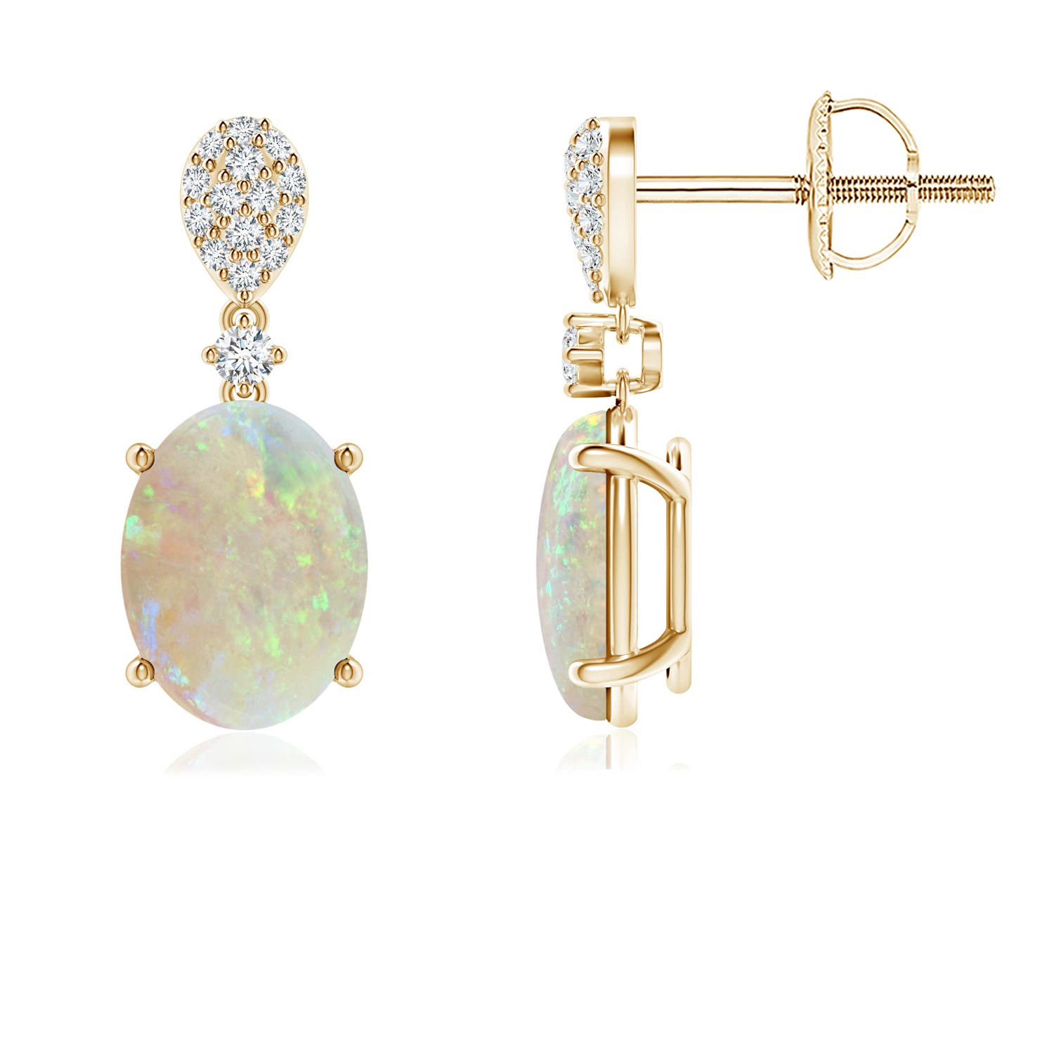 AAA - Opal / 1.77 CT / 14 KT Yellow Gold