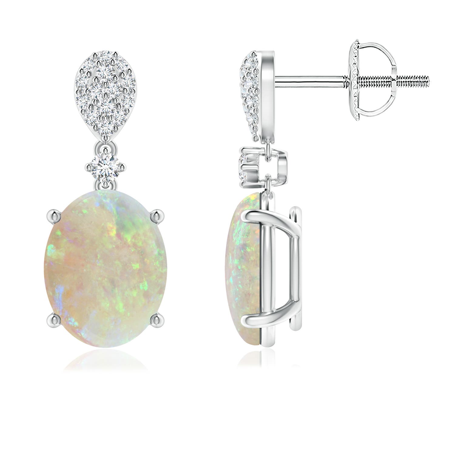 AAA - Opal / 2.41 CT / 14 KT White Gold