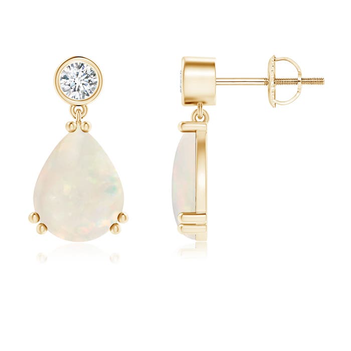 A - Opal / 2.01 CT / 14 KT Yellow Gold