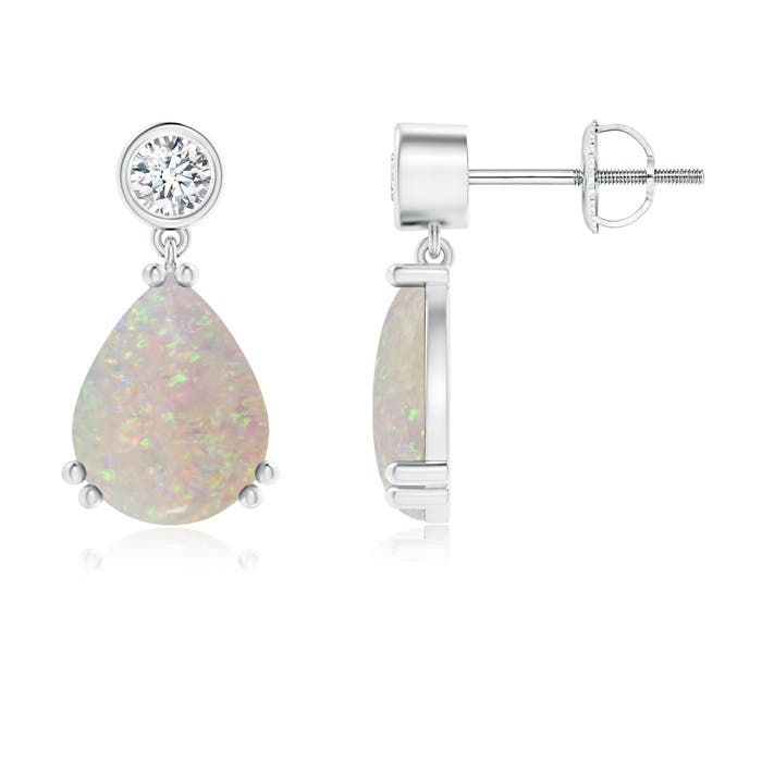 AA - Opal / 2.01 CT / 14 KT White Gold