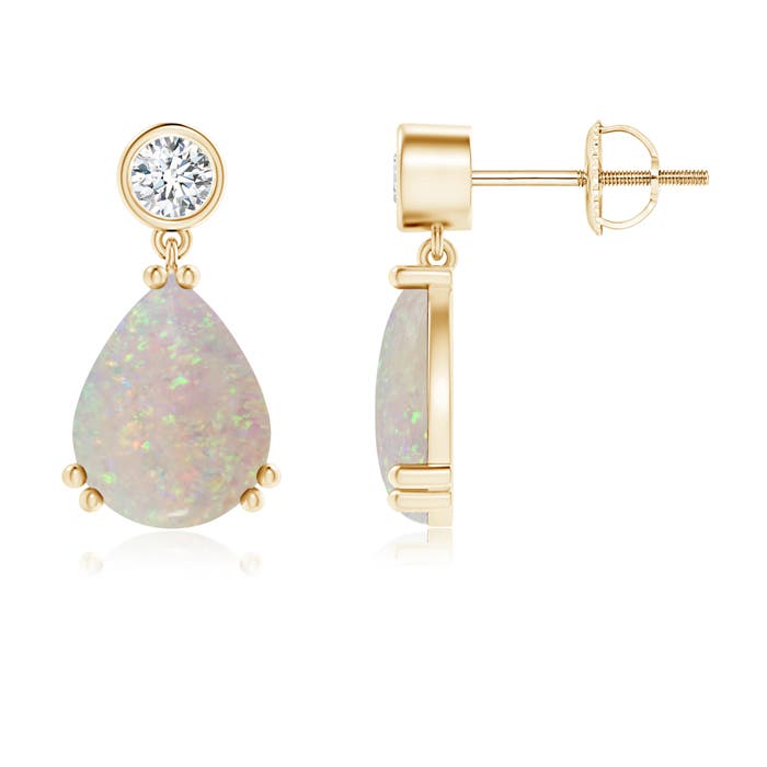 AA - Opal / 2.01 CT / 14 KT Yellow Gold