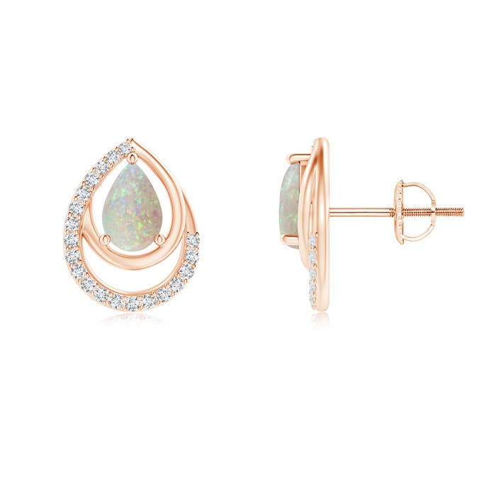 AAA - Opal / 0.7 CT / 14 KT Rose Gold