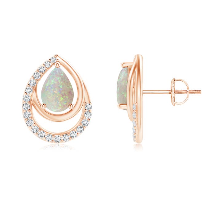 AAA - Opal / 1.07 CT / 14 KT Rose Gold