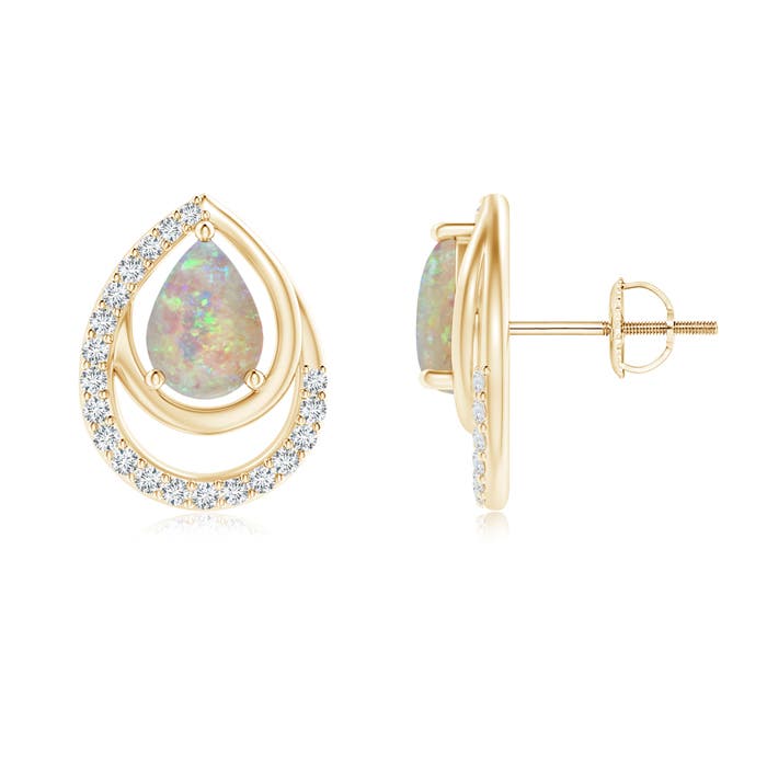 AAAA - Opal / 1.07 CT / 14 KT Yellow Gold