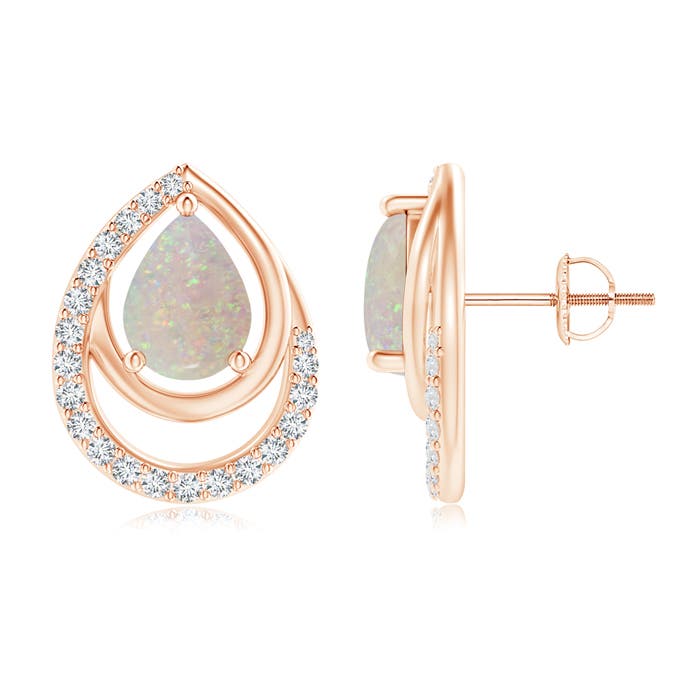 AA - Opal / 1.78 CT / 14 KT Rose Gold