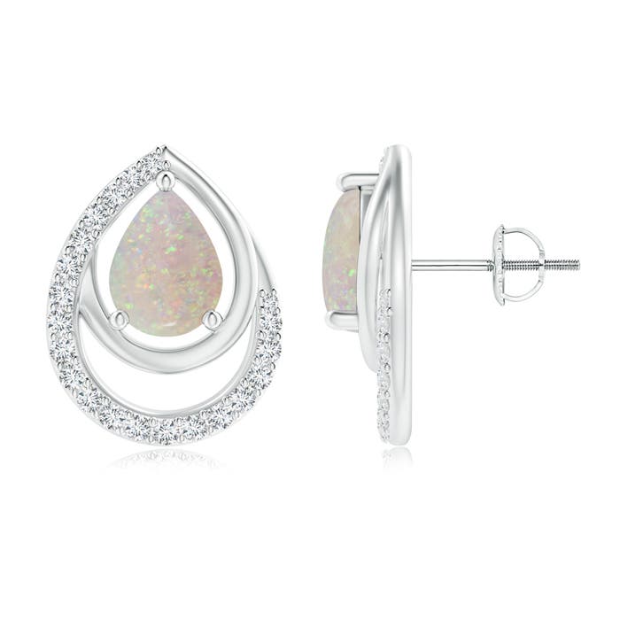 AA - Opal / 1.78 CT / 14 KT White Gold