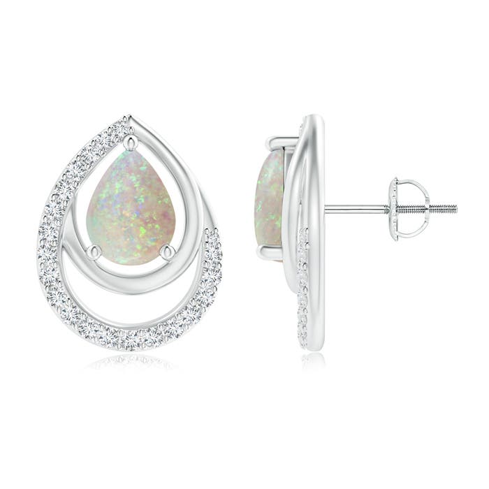 AAA - Opal / 1.78 CT / 14 KT White Gold