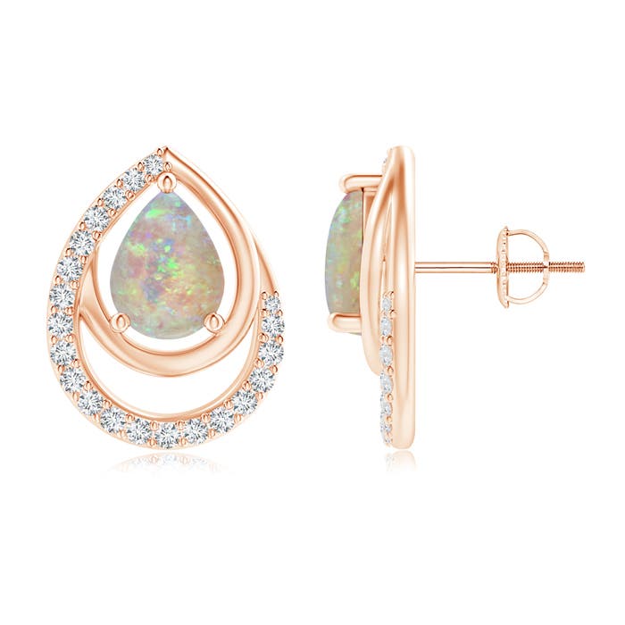 AAAA - Opal / 1.78 CT / 14 KT Rose Gold