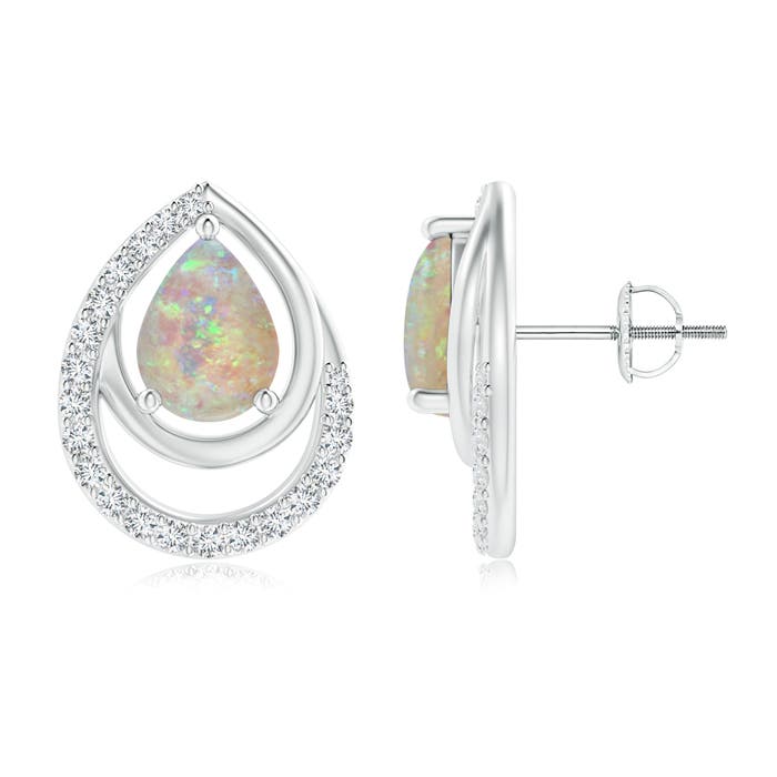 AAAA - Opal / 1.78 CT / 14 KT White Gold