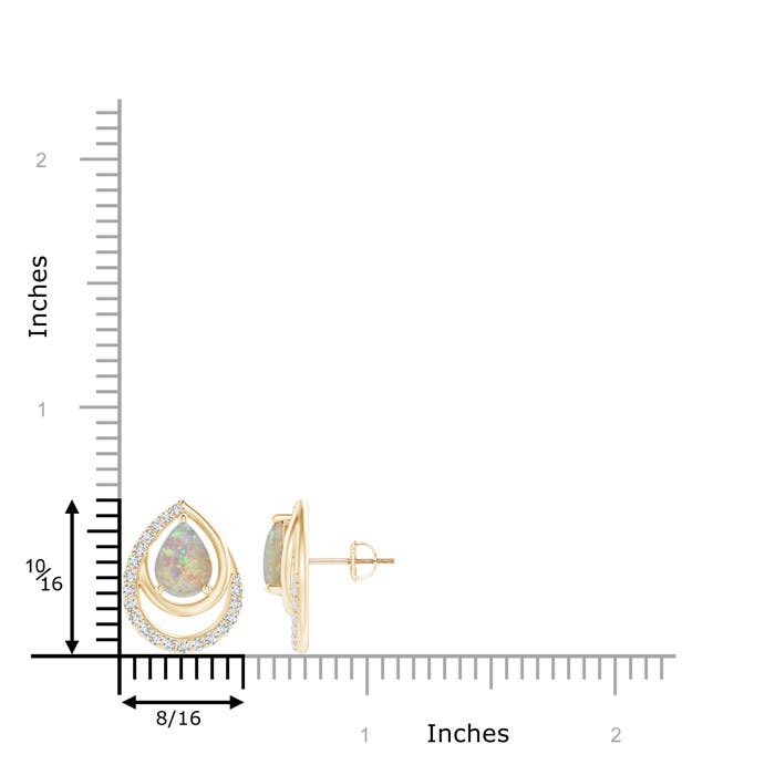 AAAA - Opal / 1.78 CT / 14 KT Yellow Gold