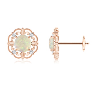Round AAA Opal