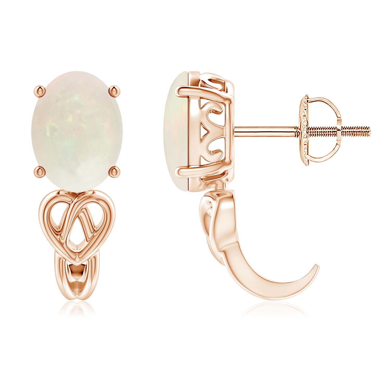 A - Opal / 1.6 CT / 14 KT Rose Gold