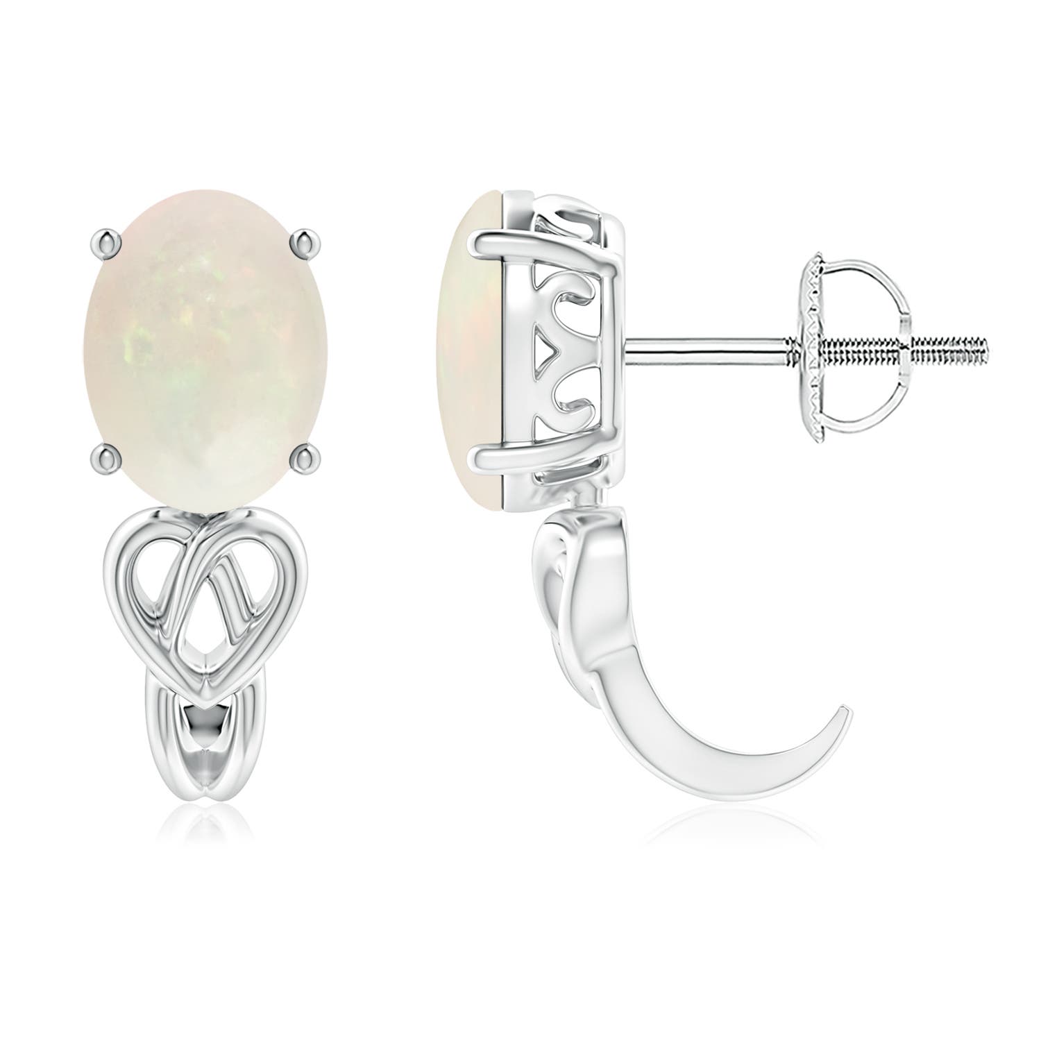 A - Opal / 1.6 CT / 14 KT White Gold