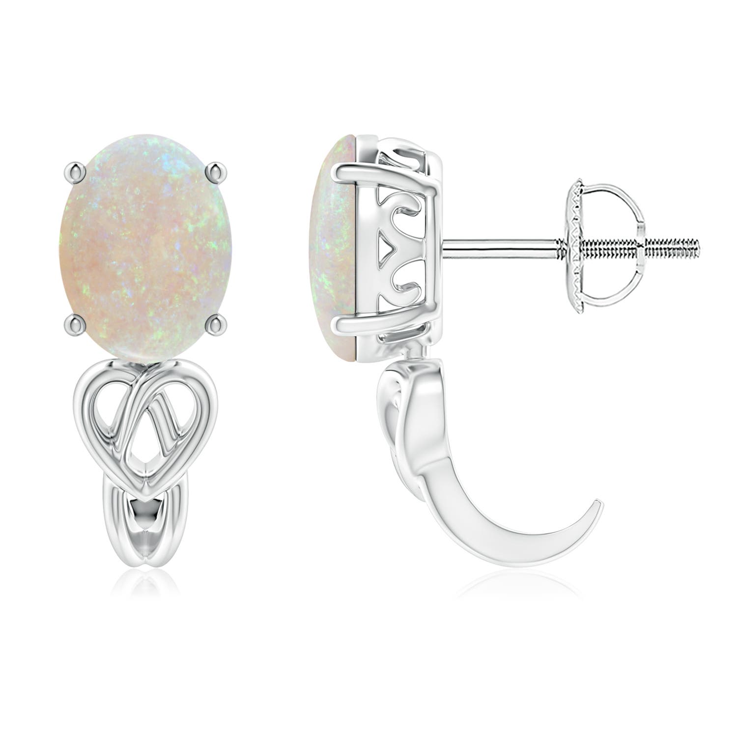 AA - Opal / 1.6 CT / 14 KT White Gold