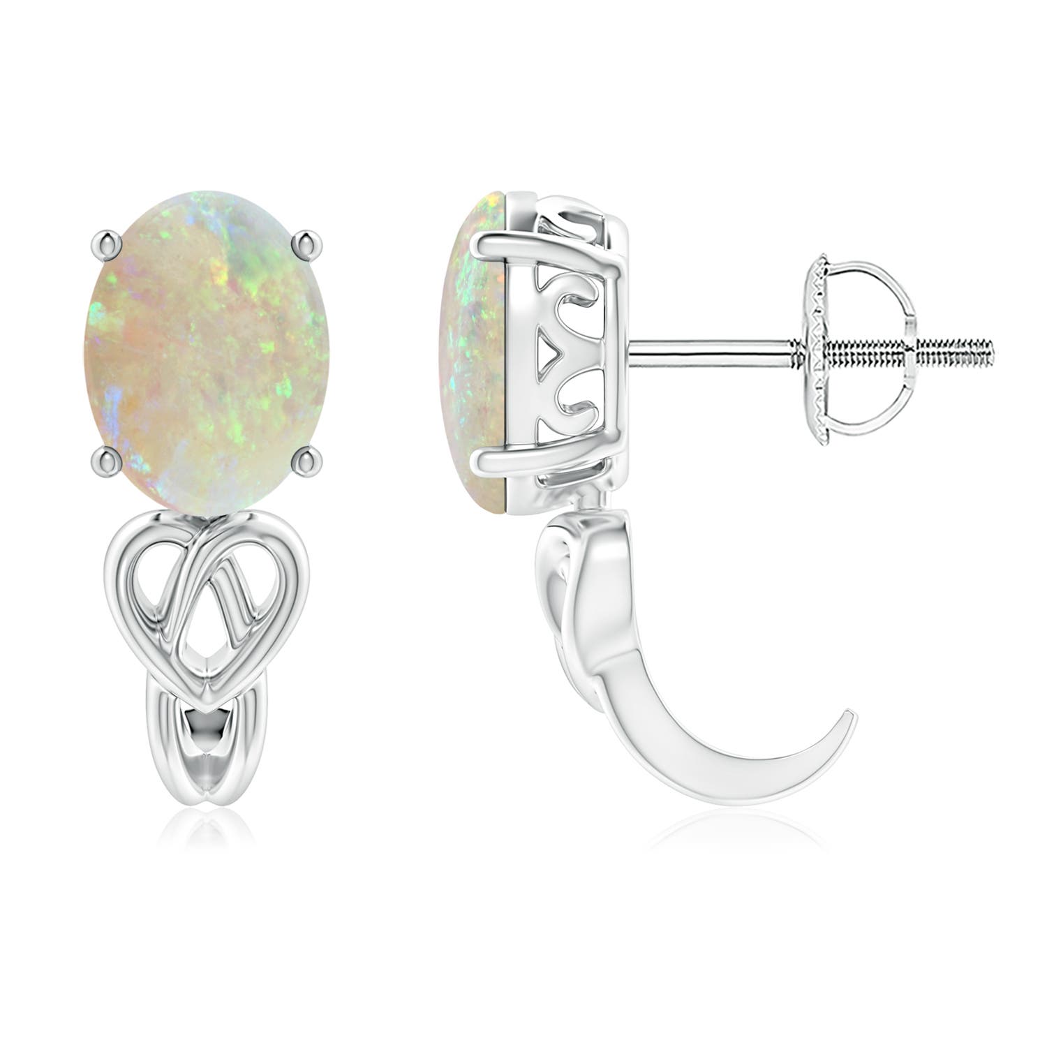 AAA - Opal / 1.6 CT / 14 KT White Gold