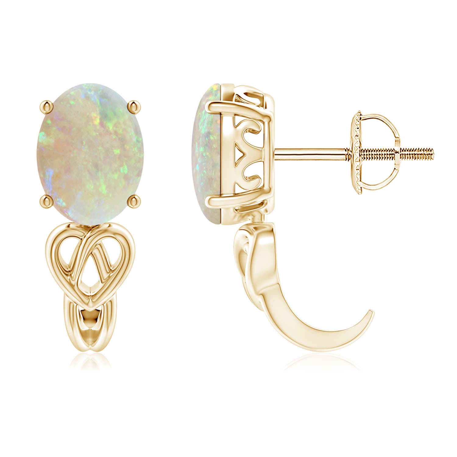 AAA - Opal / 1.6 CT / 14 KT Yellow Gold