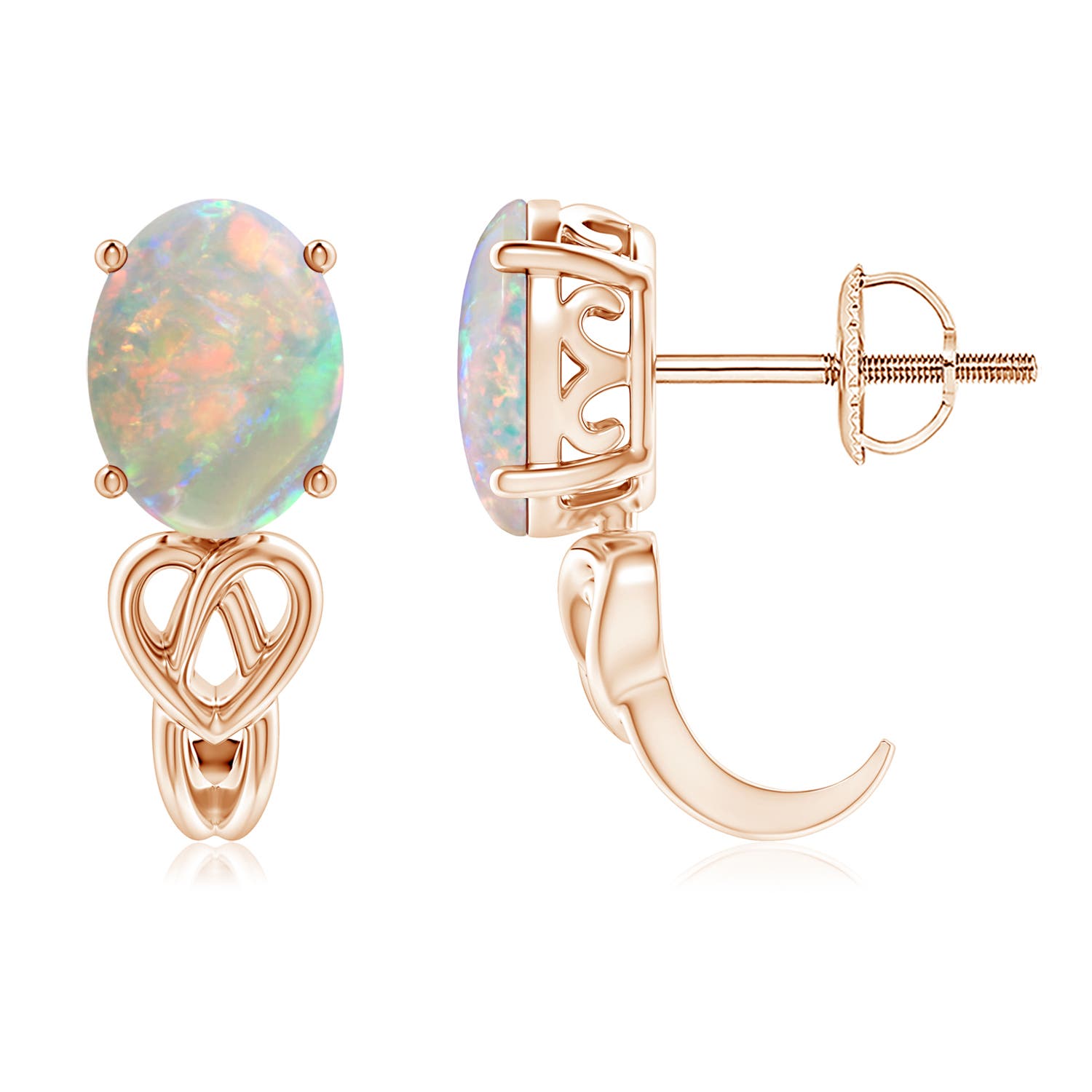 AAAA - Opal / 1.6 CT / 14 KT Rose Gold