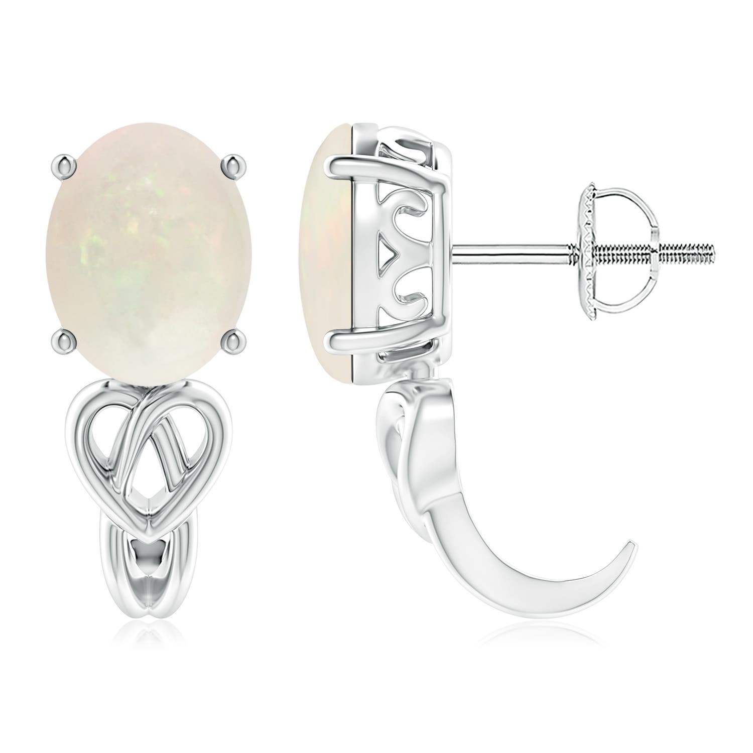 A - Opal / 2.2 CT / 14 KT White Gold