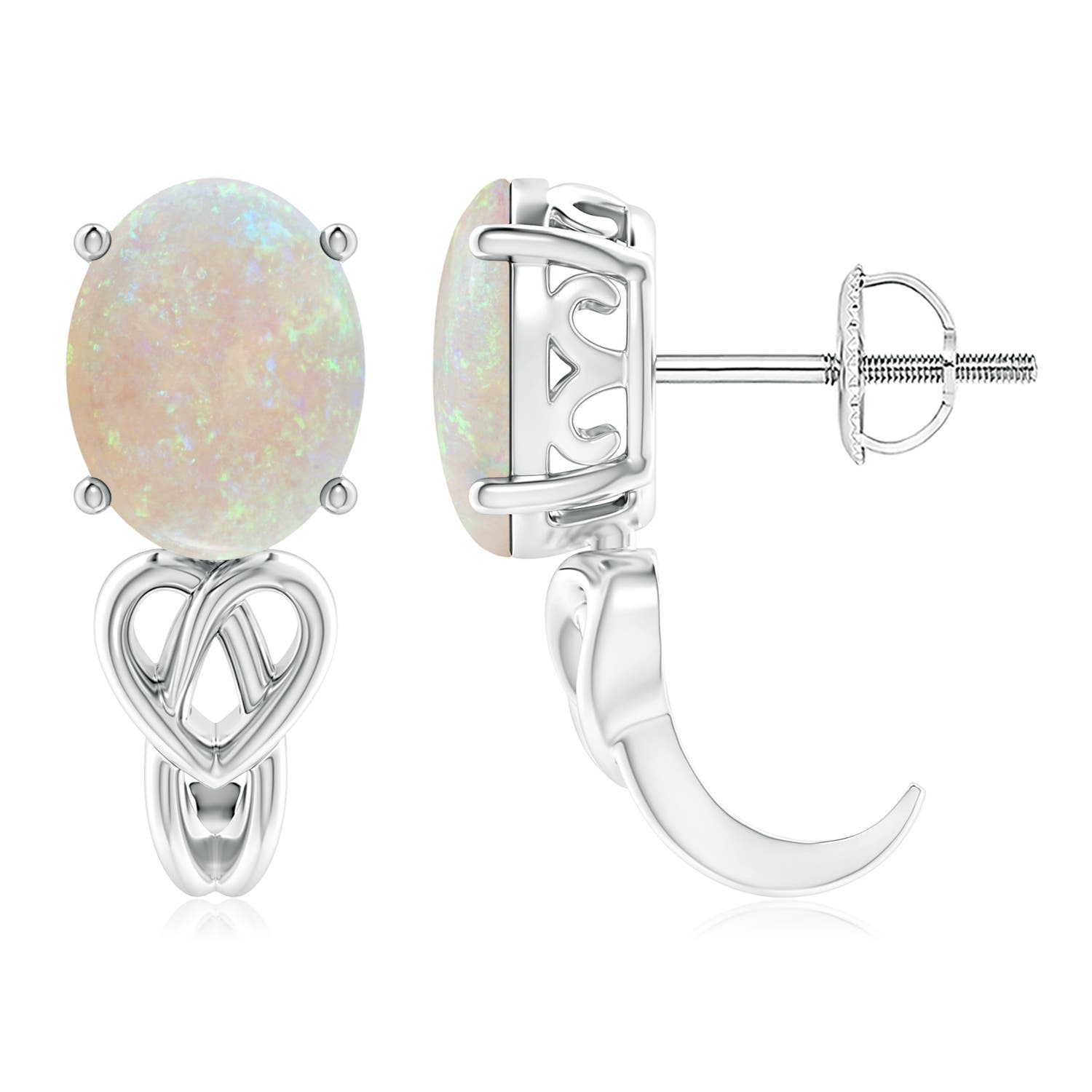 AA - Opal / 2.2 CT / 14 KT White Gold