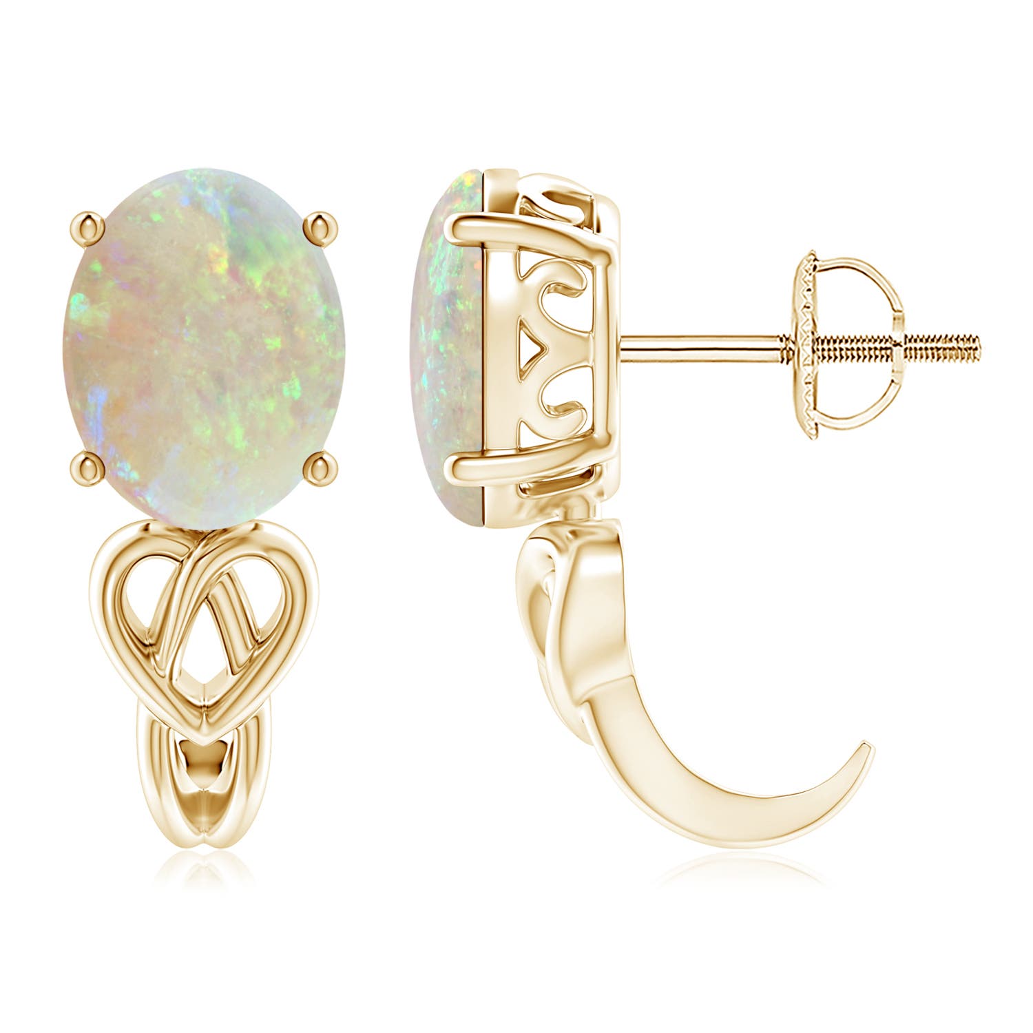 AAA - Opal / 2.2 CT / 14 KT Yellow Gold