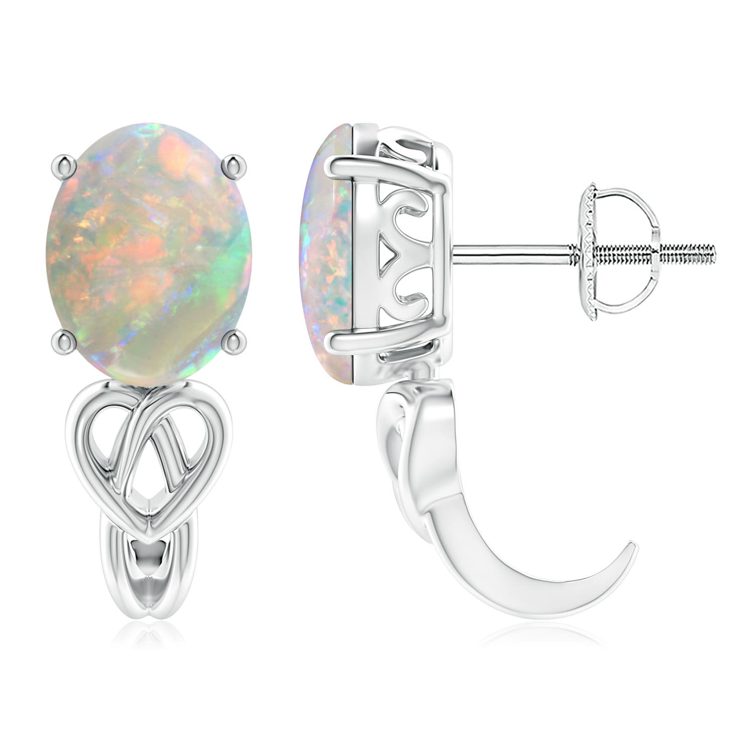 AAAA - Opal / 2.2 CT / 14 KT White Gold