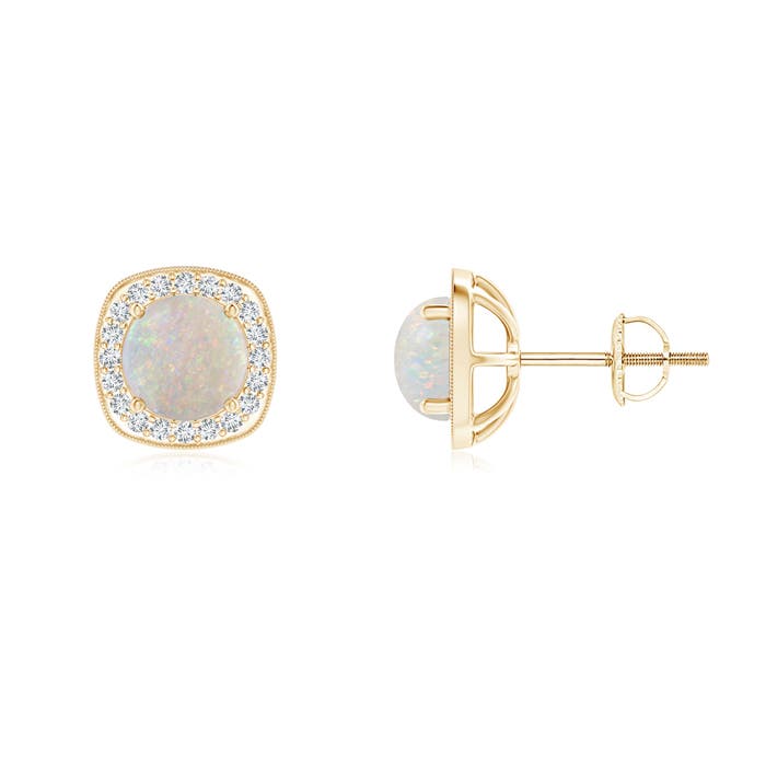 AA - Opal / 1.2 CT / 14 KT Yellow Gold