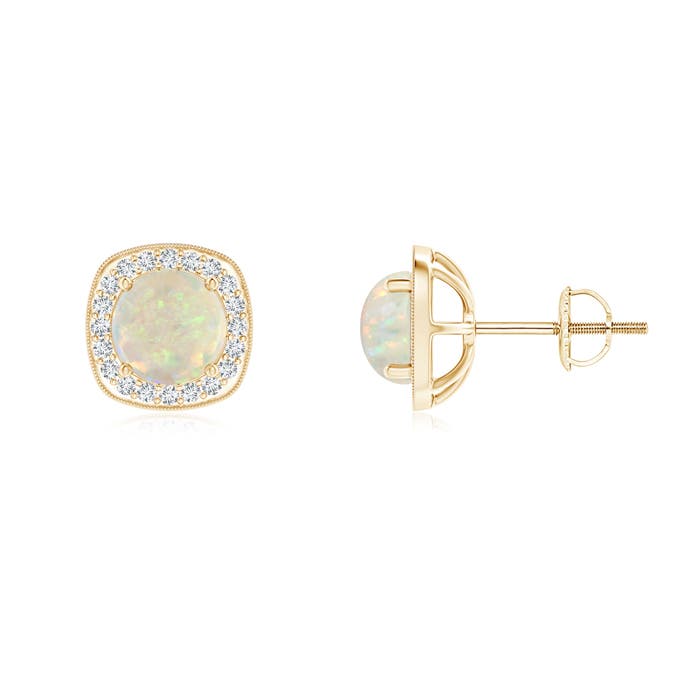 AAA - Opal / 1.2 CT / 14 KT Yellow Gold