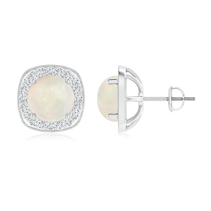 A - Opal / 2.78 CT / 14 KT White Gold