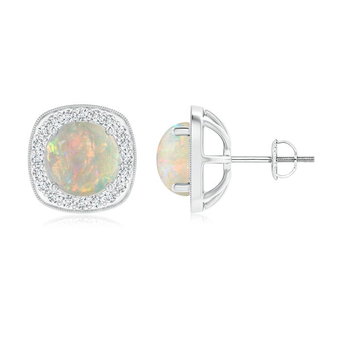 AAAA - Opal / 2.78 CT / 14 KT White Gold