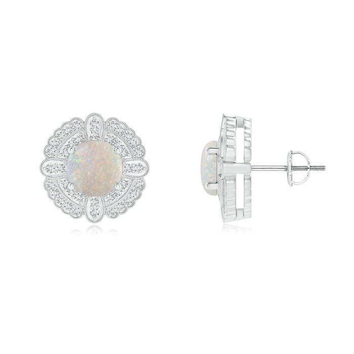 AA - Opal / 1.92 CT / 14 KT White Gold