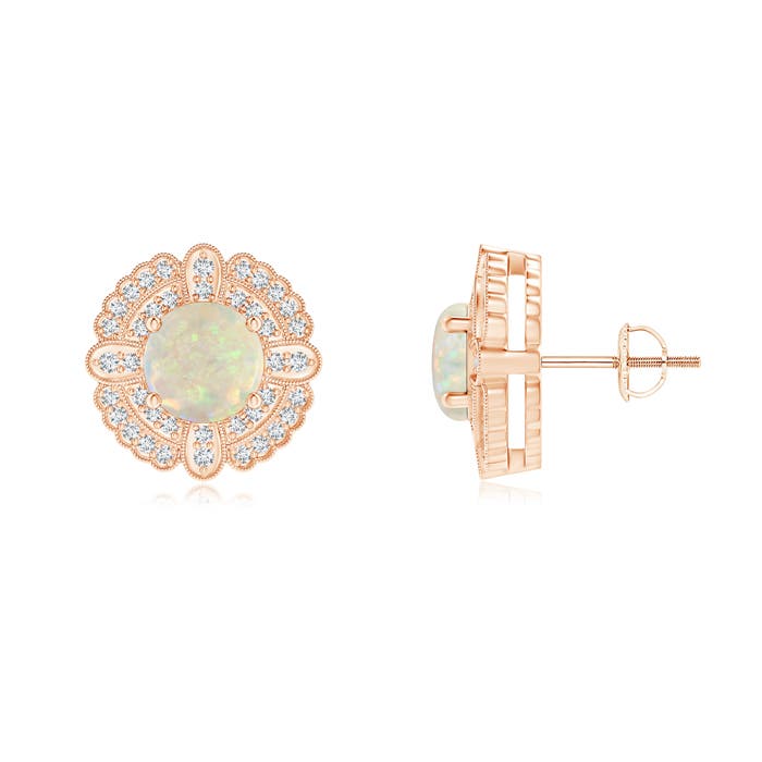 AAA - Opal / 1.92 CT / 14 KT Rose Gold