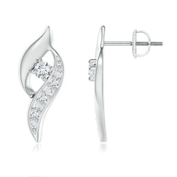 Diamond Fashion Stud Earrings