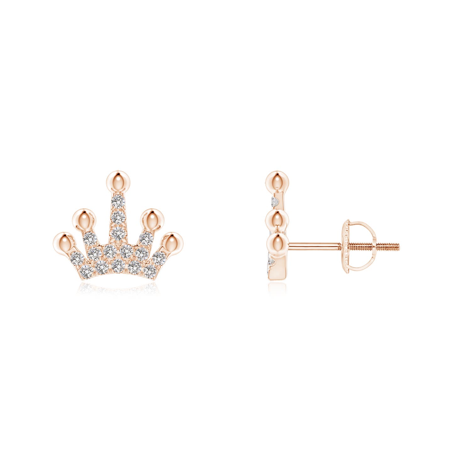 I-J, I1-I2 / 0.1 CT / 14 KT Rose Gold