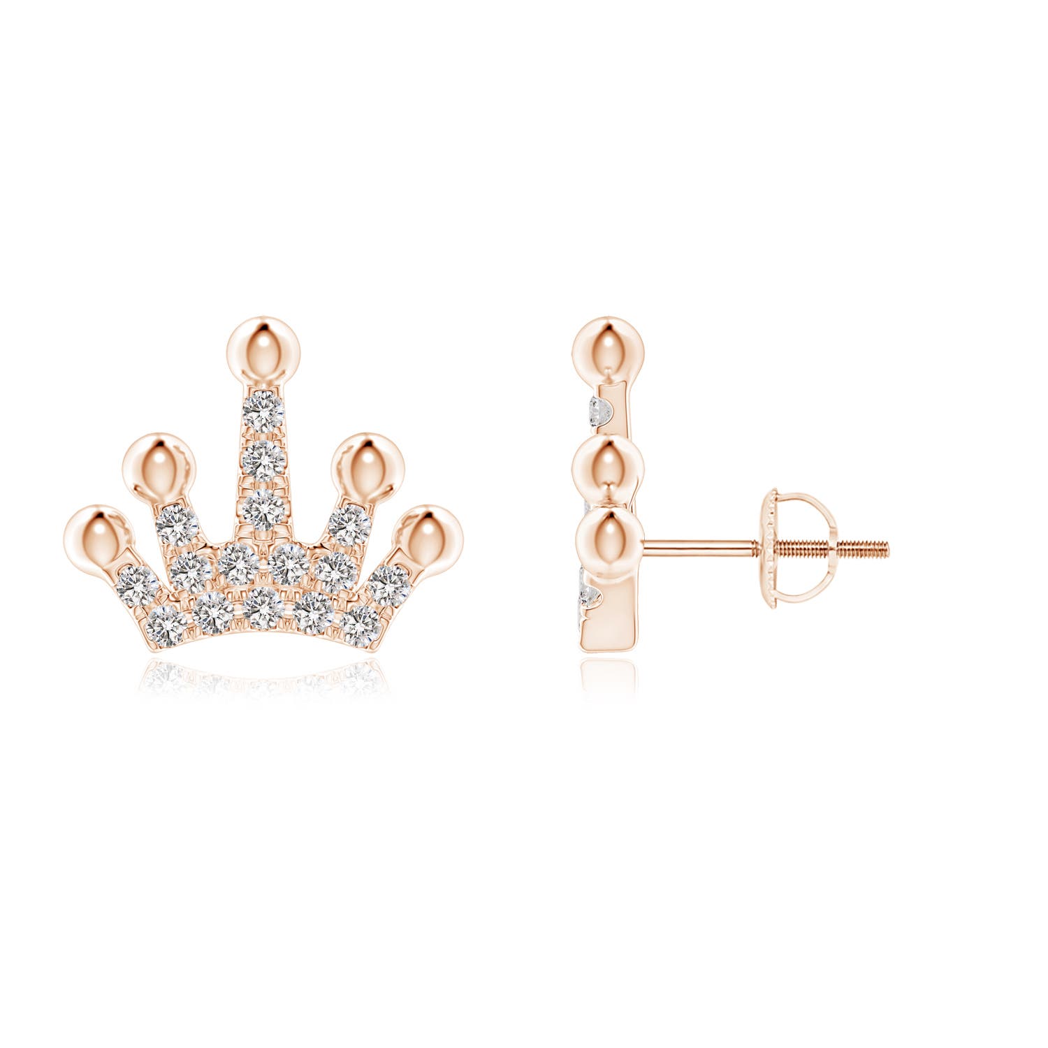 I-J, I1-I2 / 0.19 CT / 14 KT Rose Gold